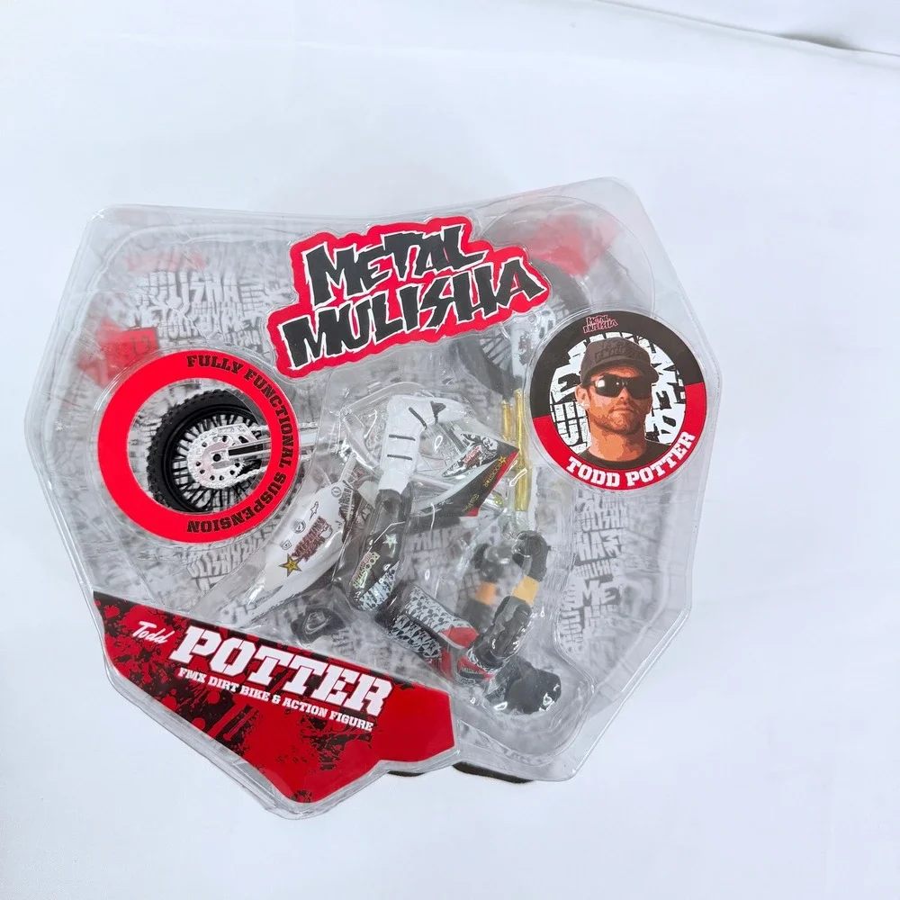 Metal Mulisha Todd Potter FMX Dirt Bike Action Figure Ronin Syndicate 00268